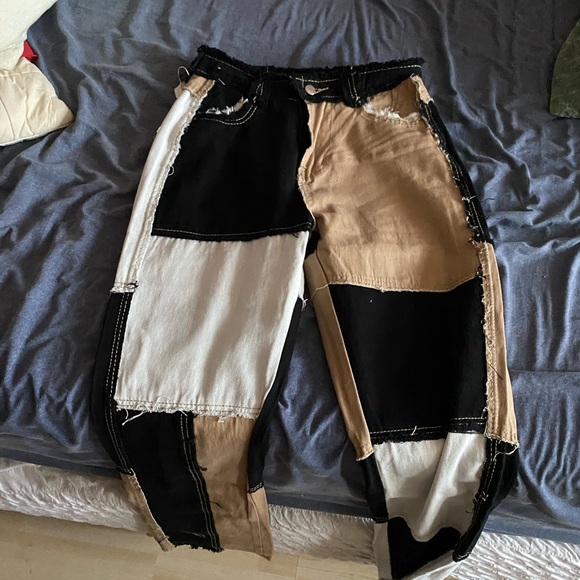 Patchwork pants - Picture 2 of 2